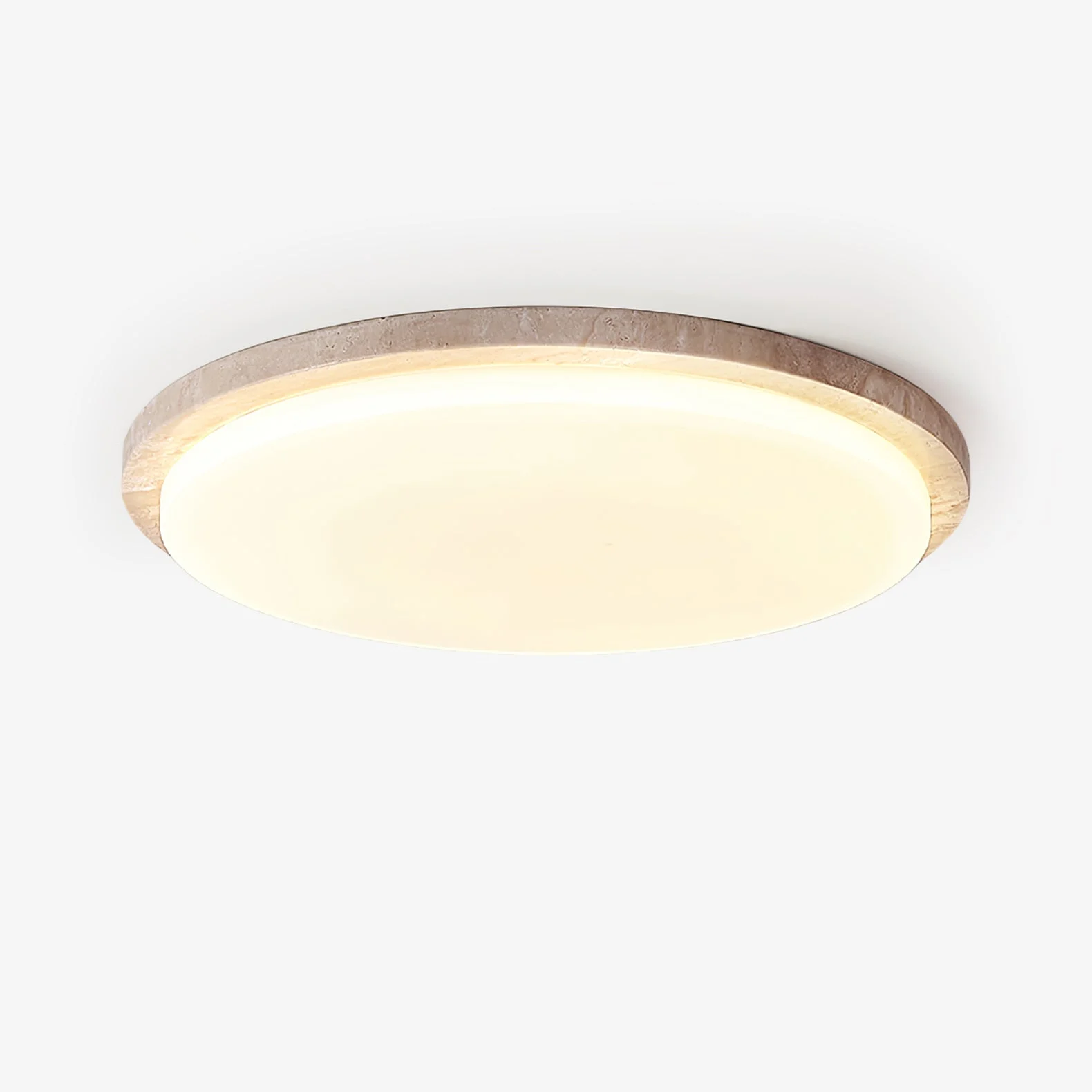 Etala Luz de Techo Minimalista de Travertino