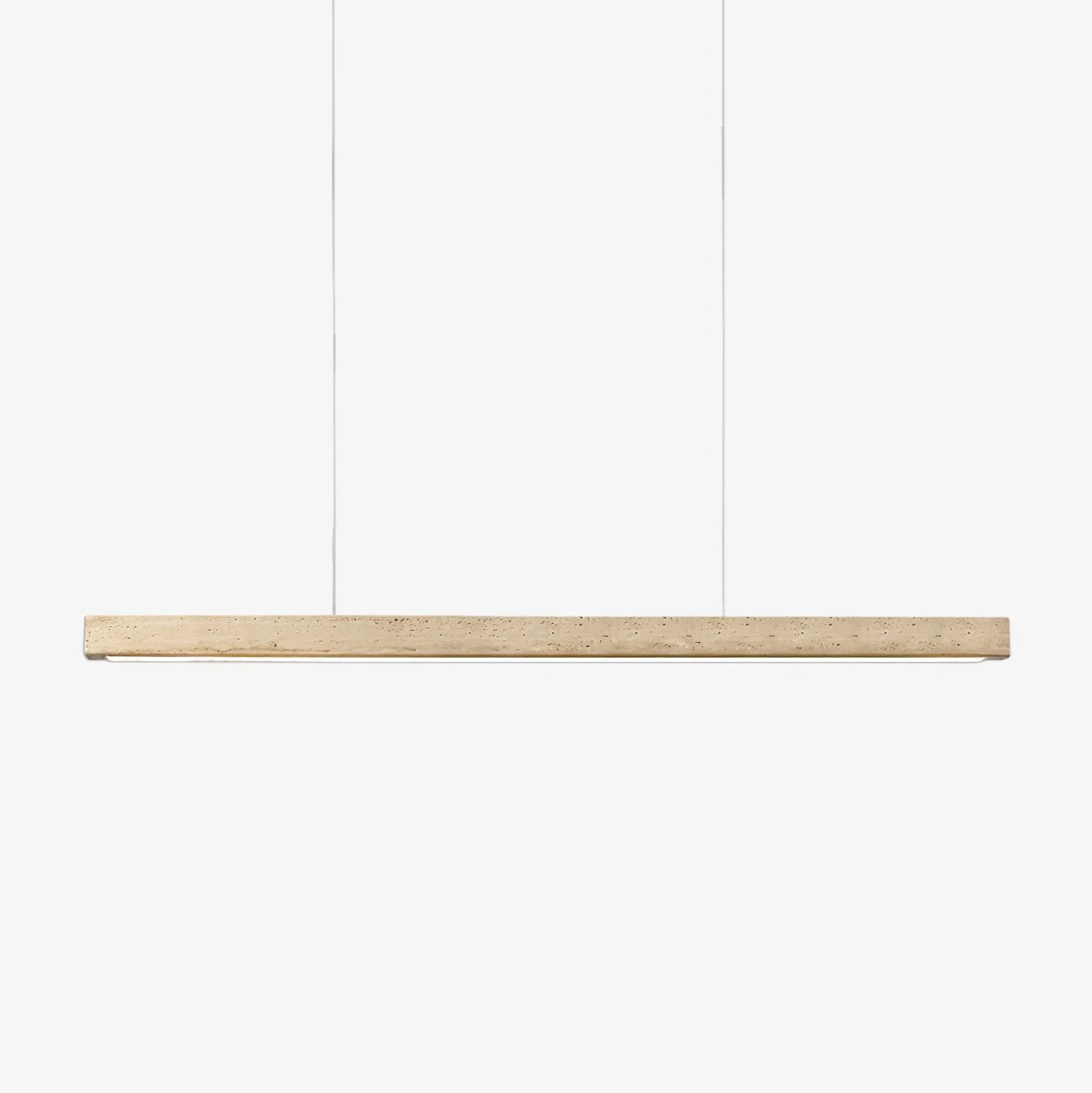 Imiror Lámpara Colgante Lineal Minimalista Travertino