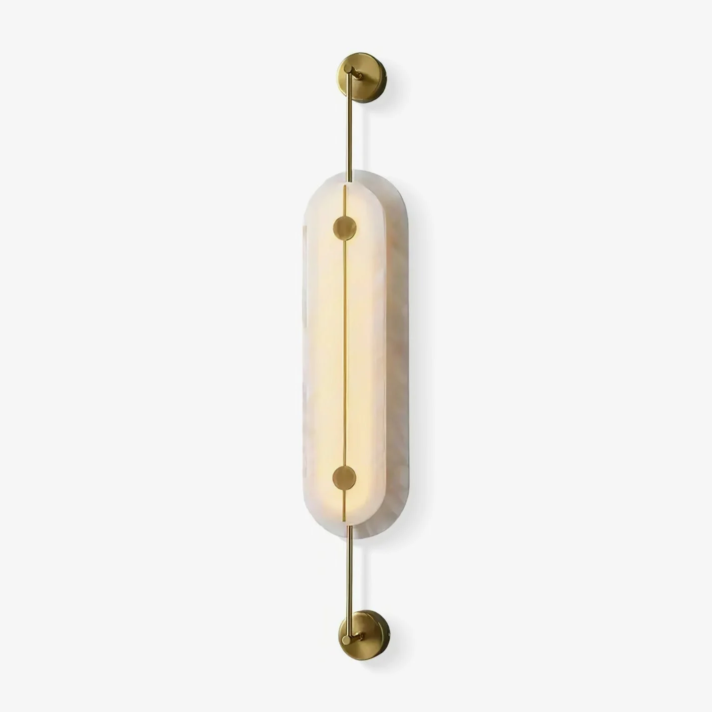 Cudorel Wandleuchte Gold Oval Alabaster