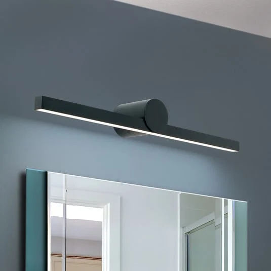 Beauty lámpara de espejo LED, anchura 61cm, negro