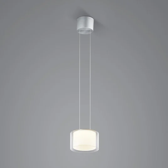 BANKAMP Grand Clear Lámpara colgante LED, 1 luz, Ø 20 cm