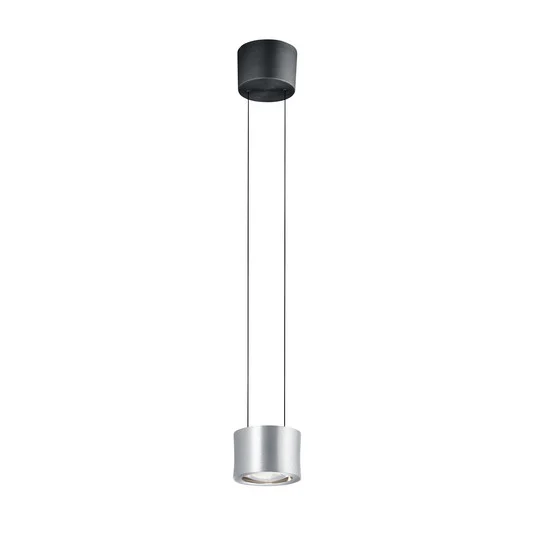 BANKAMP Impulse Flex colgante LED 1 luz níquel