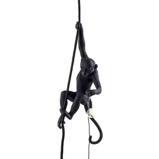 SELETTI Lámpara colgante LED lámpara colgante negro