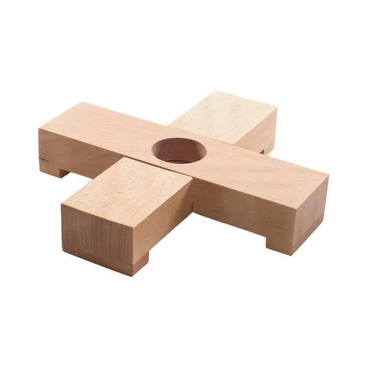 Base de madera para lámpara de pie Linea