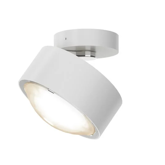 Puk! 120 Move LED lente mate blanco mate/cromo