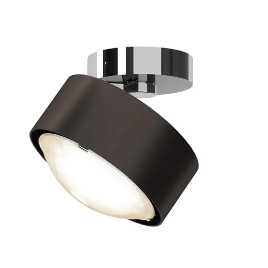 Puk! 120 Move foco LED lente mate marrón/cromo