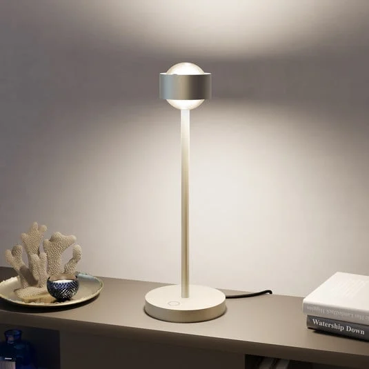 Puk! 80 Eye Table LED lentes mate níquel mate