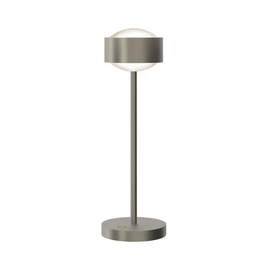 Puk! 120 Eye Table LED, lentes mate, níquel mate