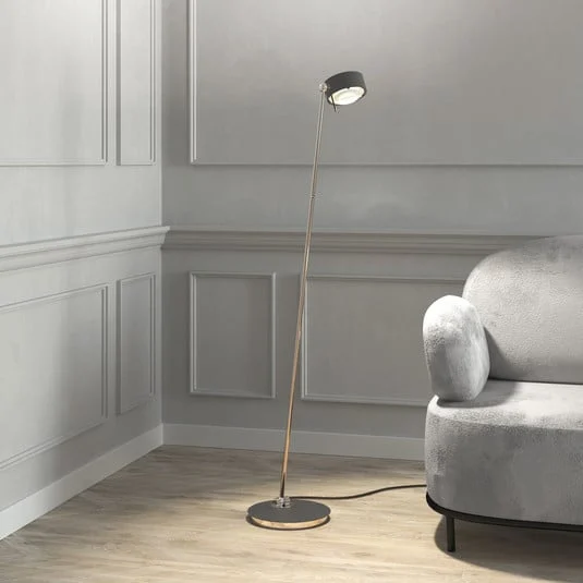 Puk! 120 Floor LED claras/mate antracita mate