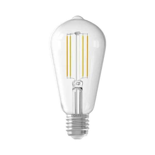 Calex Smart E27 ST64 LED 7W filamento 1800-3000K