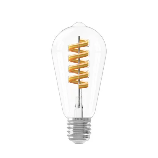 Calex Smart Rústico E27 ST64 LED 4.9W Filamento RGBW