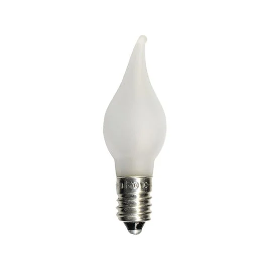 LED repuesto E10 0,2 W, 10-55V 3 ud efecto viento