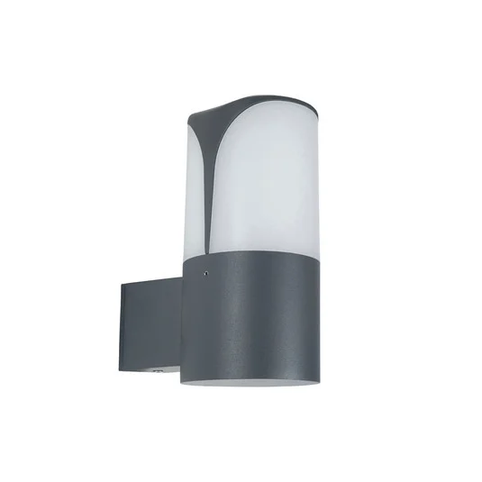 Forlight aplique para exterior Astra, antracita, aluminio, ancho 9 cm