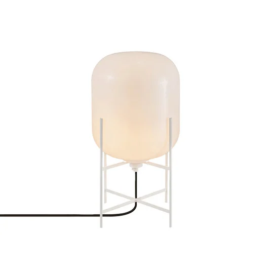 pulpo lámpara de mesa Oda Small, blanco/blanco, altura 45 cm