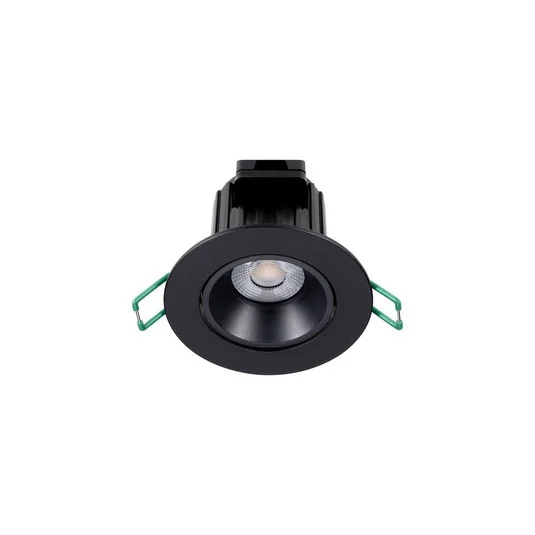 Lámpara empotrable LED Start de Sylvania, negra, IP44, CCT atenuable