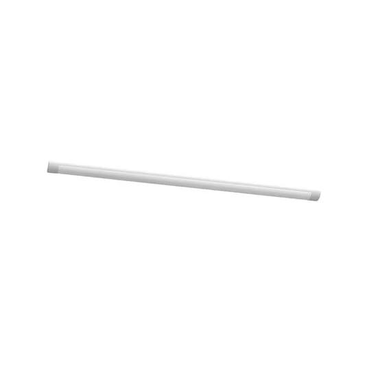 Plafón LED Batten, longitud 120 cm, aluminio, blanco, 4000 K