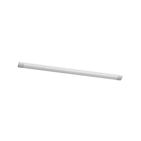 Plafón LED Batten, longitud 90 cm, aluminio, blanco, 4000 K