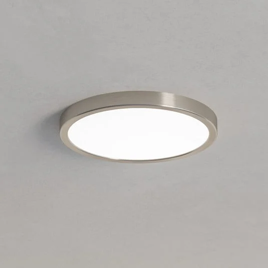 Luminaria LED empotrable EGLO connect Smart Fueva 6-Z, gris, Ø 27 cm