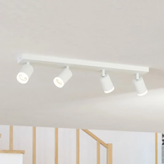 EGLO connect foco LED inteligente Melitello-Z, 4 luces, blanco
