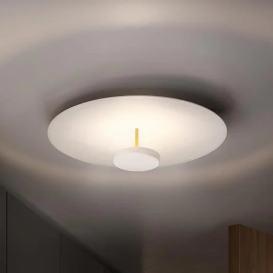 Lámpara LED de techo OLEV OVERFLY PLUS, blanca, Ø 75 cm, metal 927