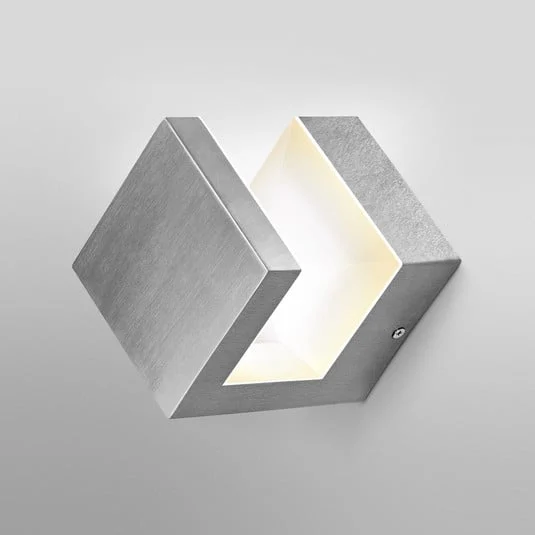 Aplique LED para exterior OSRAM ENDURA STYLE PYRAMID acero inoxidable IP44