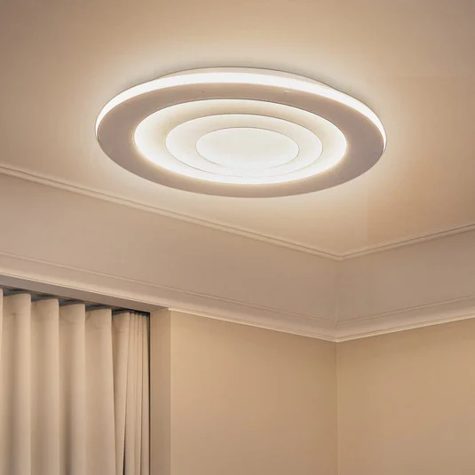 Lámpara LED de techo OSRAM ORBIS SPIRAL ROUND, Ø 69 cm, blanca 63 W