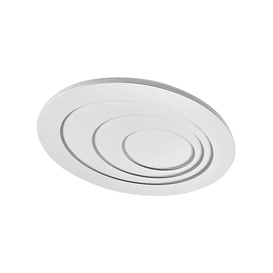Plafón LED OSRAM ORBIS SPIRAL OVAL, Ø 72 cm, blanca, 63 W