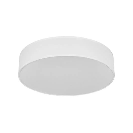 Plafón OSRAM ORBIS PARIS, blanca, Ø 48 cm, textil, E27