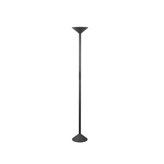 Lámpara de pie LED Tratto, antracita, metal, CCT, atenuable