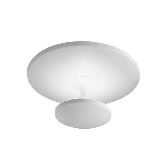 Lámpara LED de techo Conrad, blanca, Ø 50 cm, metal, atenuable