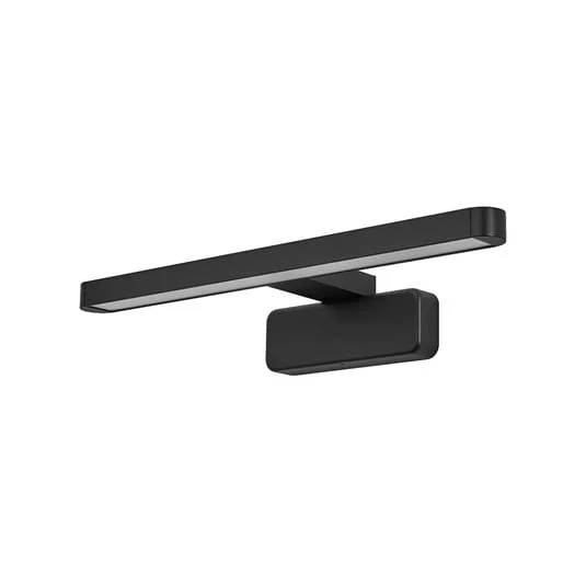 Aplique de pared LED ORBIS DISC BAR de OSRAM, negra, 40 cm, IP44 CCT