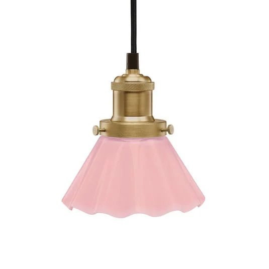 PR Home Lámpara colgante August, Ø 15 cm, rosa, enchufe