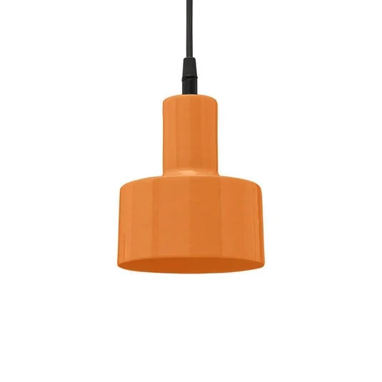 PR Home Lámpara colgante Solo Small con enchufe Ø13cm, naranja