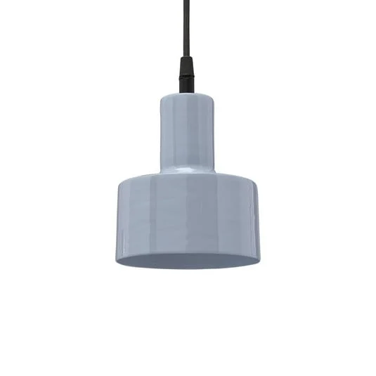 PR Home Lámpara colgante Solo Small con enchufe Ø13cm, azul claro