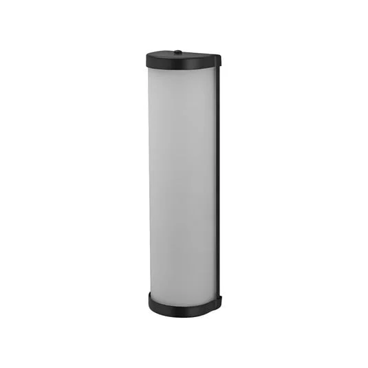 Aplique de pared OSRAM BATHROOM negro, longitud 32 cm, metal/vidrio, IP44