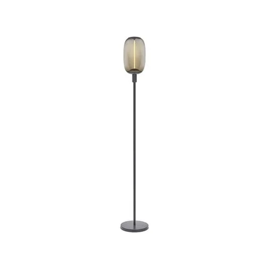 Lámpara de pie OSRAM DECOR STICK, gris oscuro, altura 146 cm, 1 x E27