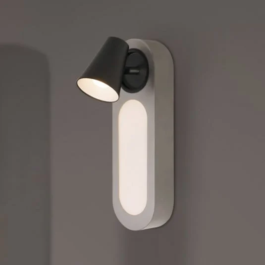 Aplique de pared LED NEPTUNE de OSRAM, blanca, 1 foco, interruptor metálico