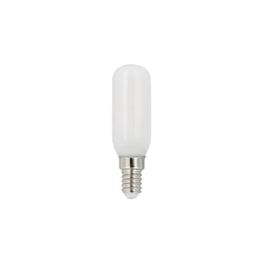 Bombilla LED T25, E14, 4 W, vidrio opalino, 3000 K, 400 lm
