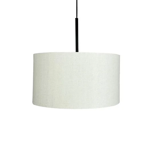 Lámpara colgante Calix de Dyberg Larsen, altura 50 cm, blanco natural