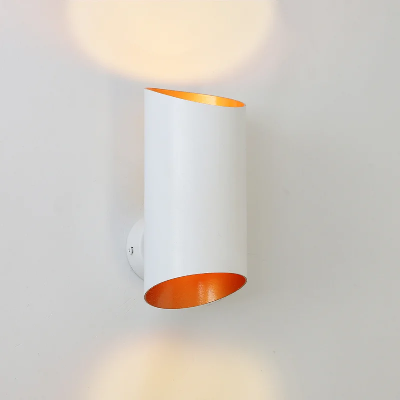 Aplique up down blanco moderno, Dillan