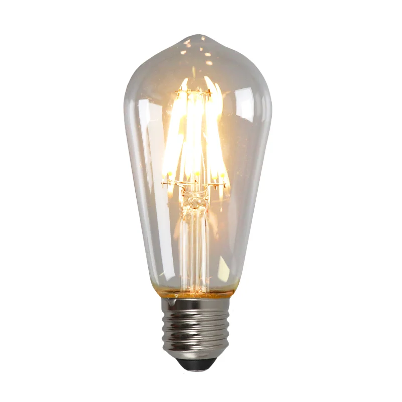 Olucia bombilla LED Edison E27 regulable Deco, P45, 4W, 2700K