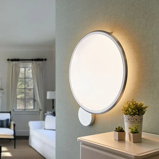 Artemide Discovery aplique LED aluminio cepillado
