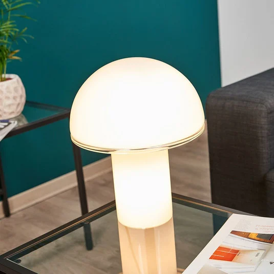 Artemide Onfale medio lámpara de mesa de vidrio
