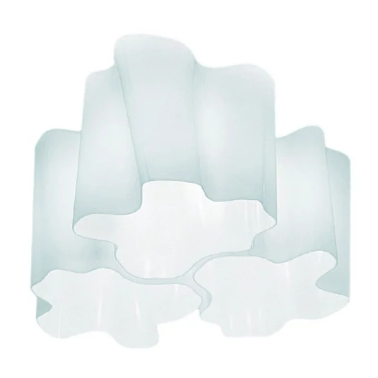 Lámpara de techo Artemide Logico, 3 luces, 120°, 45 x 45 cm