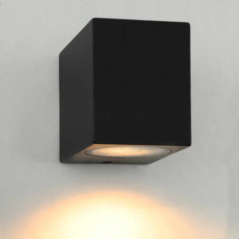 Lámpara exterior negro moderno, Corella, IP44