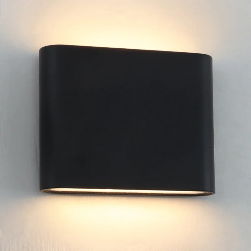 Lámpara exterior negro moderno, Cailey, 6W, 3000K LED, IP54