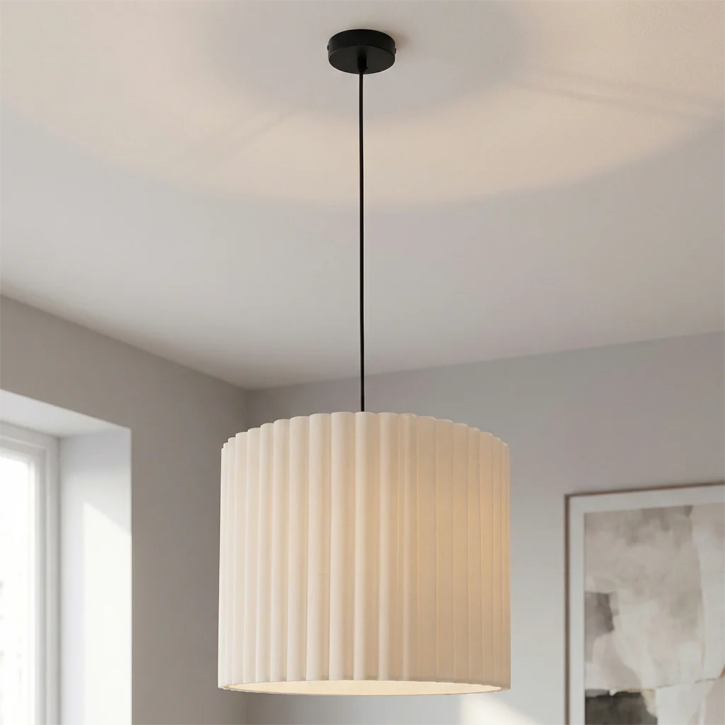 Lámpara colgante beige moderna, Sarita