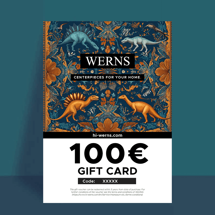 Gutschein mit individuellem Wert, Design: Dinosaur