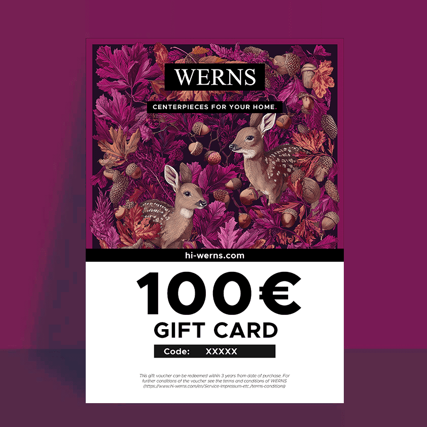 Gutschein mit individuellem Wert, Design: Roe Deer