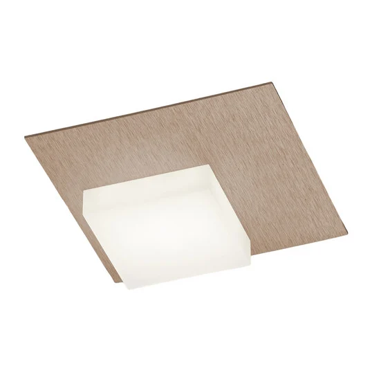 BANKAMP Cube lámpara LED de techo 8W, rosada